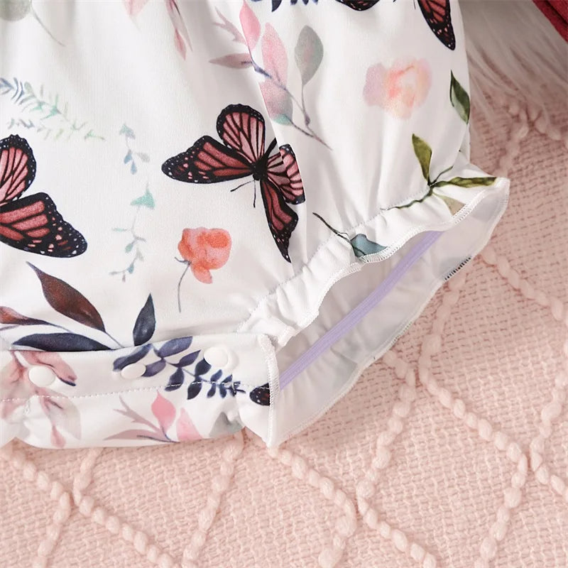 Body mit Kopfband | Schmetterling