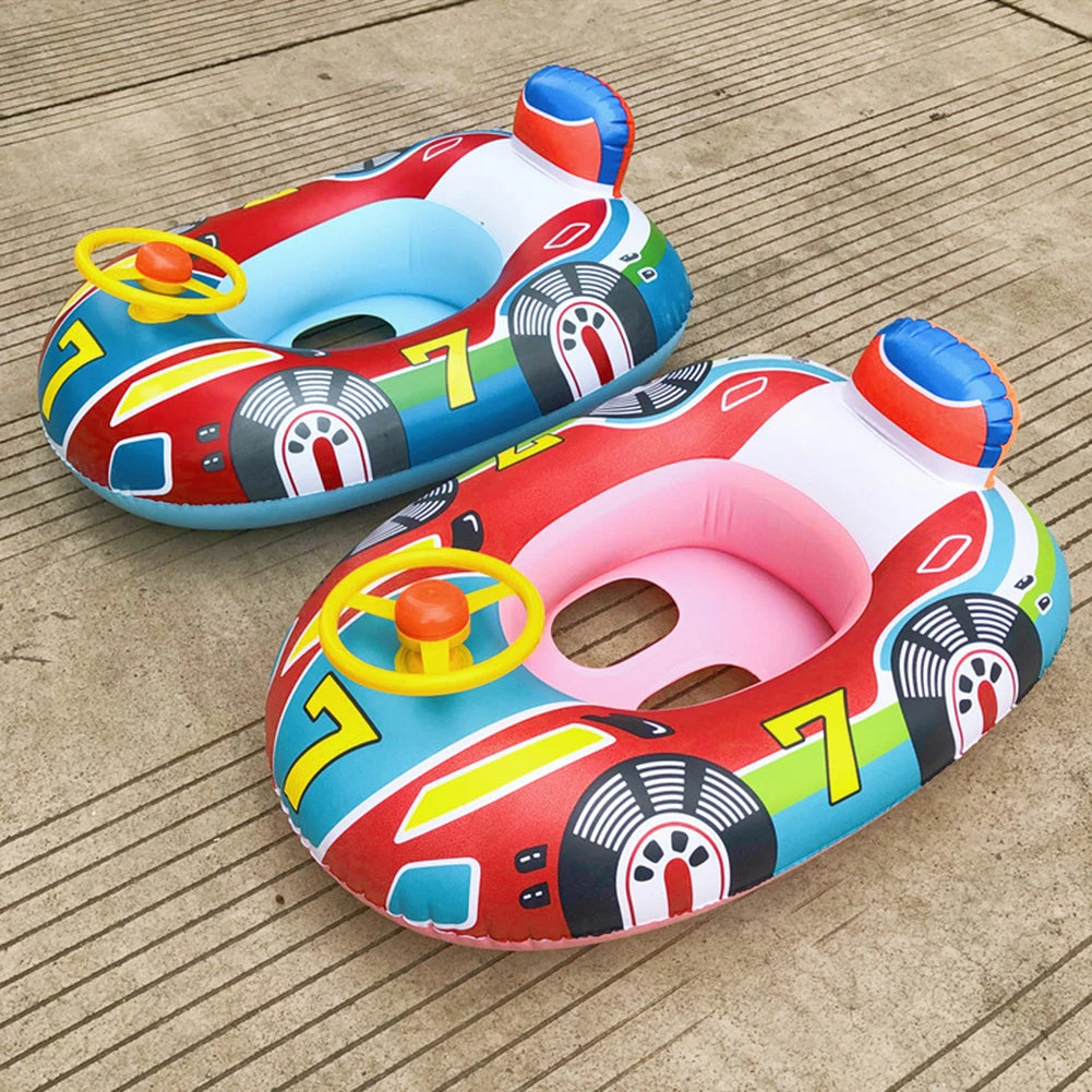 Kinder-Schwimmring „Auto-Abenteuer“ – Sicherer Badespaß für kleine Entdecker