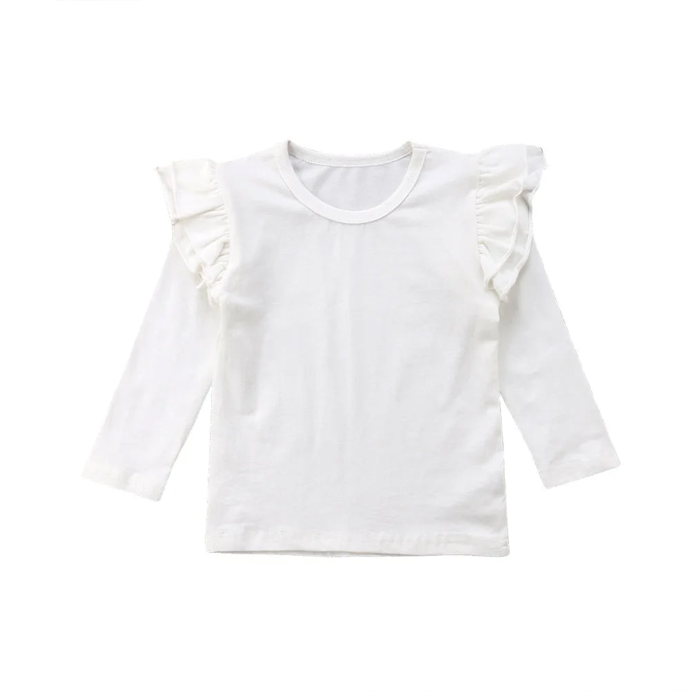 3ER PACK Pullover | Einfarbig mit Rüschen