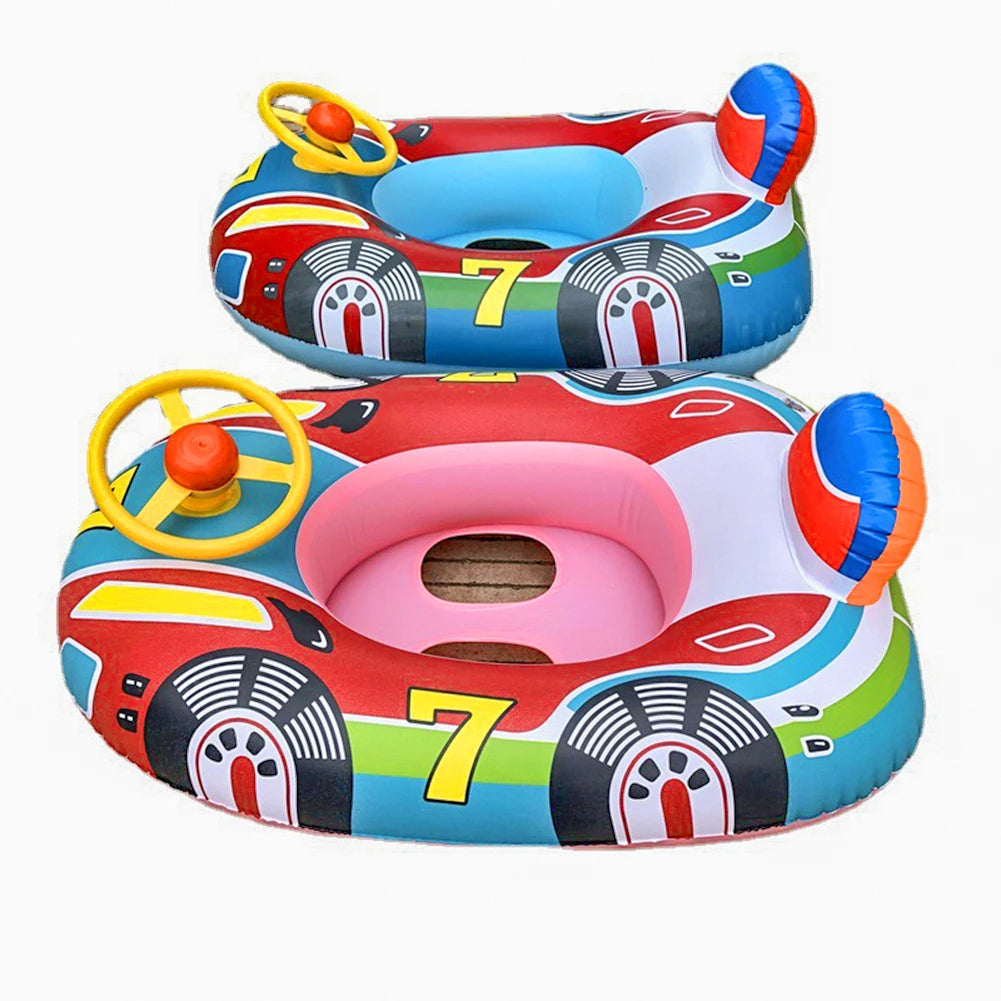 Kinder-Schwimmring „Auto-Abenteuer“ – Sicherer Badespaß für kleine Entdecker