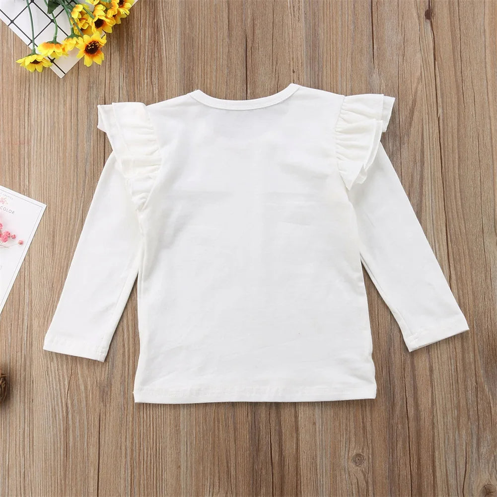 3ER PACK Pullover | Einfarbig mit Rüschen