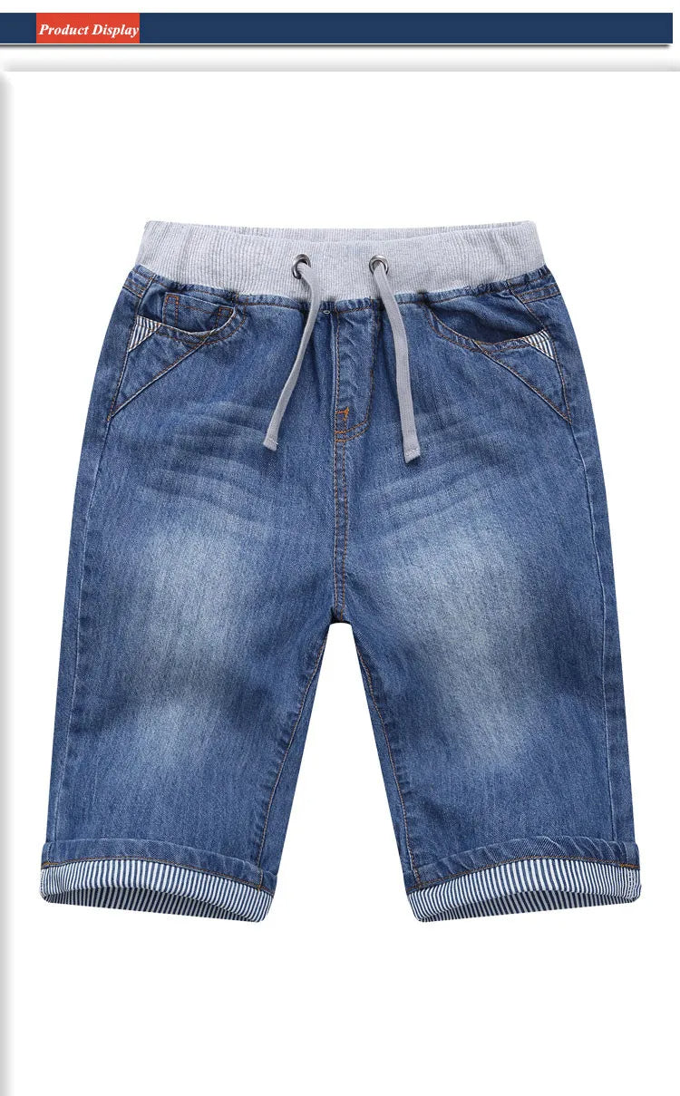 Jeans Bermudas für Jungen | Knielange Hosen in verschiedenen Designs