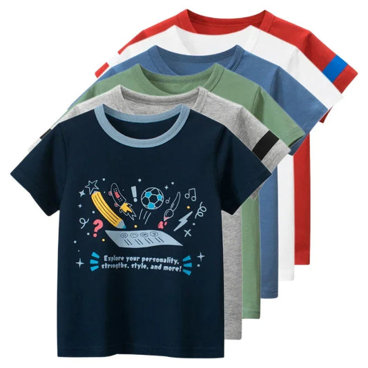 T-Shirt für Jungen in verschiedenen Designs