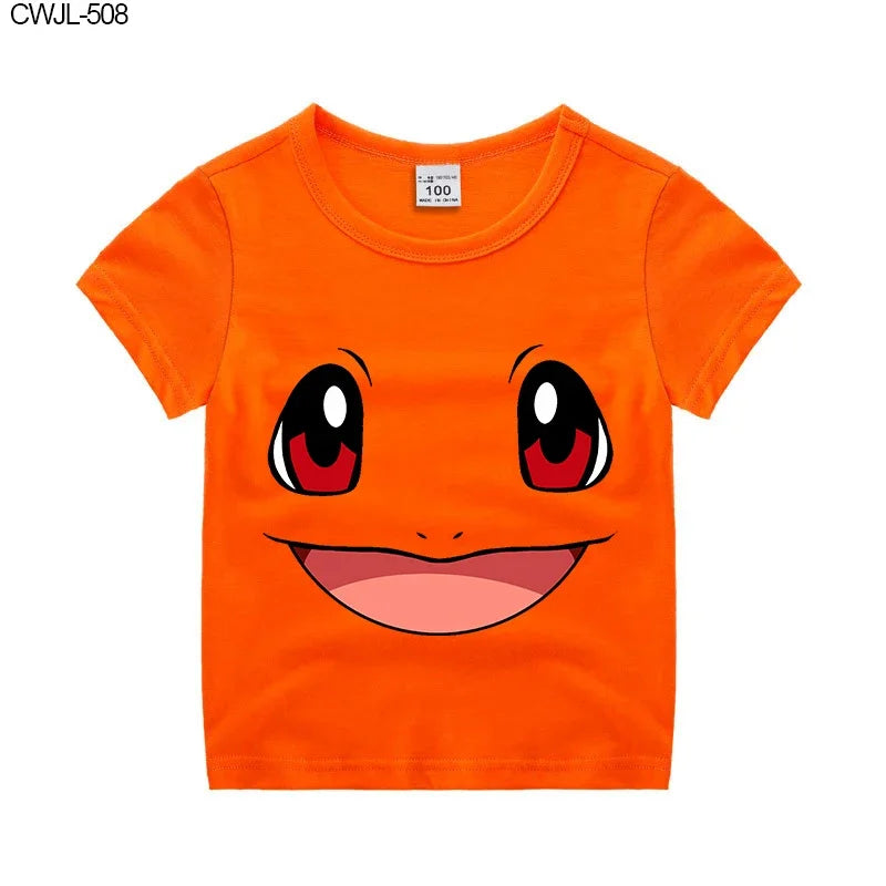 Pokemon T-Shirt für Jungen & Mädchen in verschiedenen Variationen