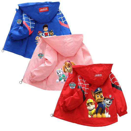 Paw Patrol Jacke für Jungen und Mädchen in verschiedenen Farben