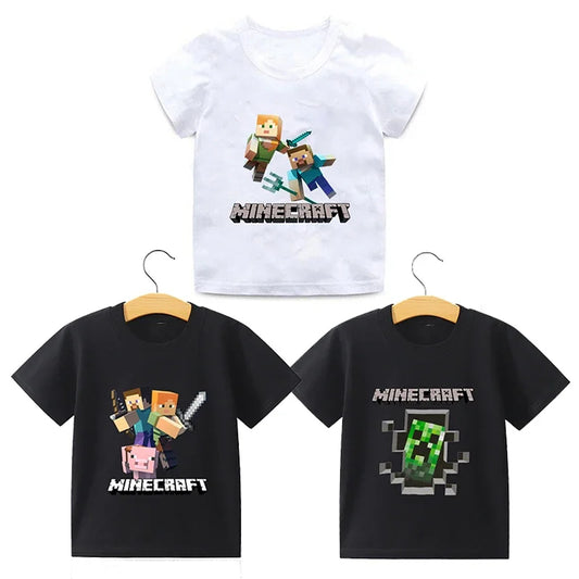 Minecraft T-Shirt in verschiedenen Designs