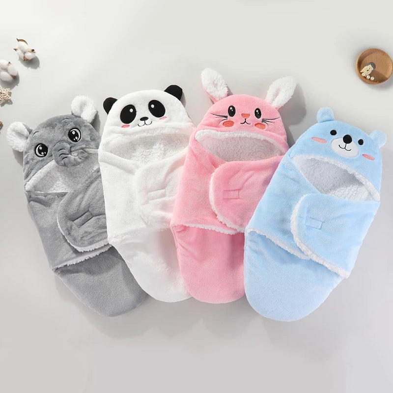 Puck- und Schlafsack für Babys im niedlichen Tier-Design