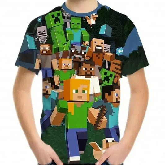 Minecraft T-Shirt All-Over-Print