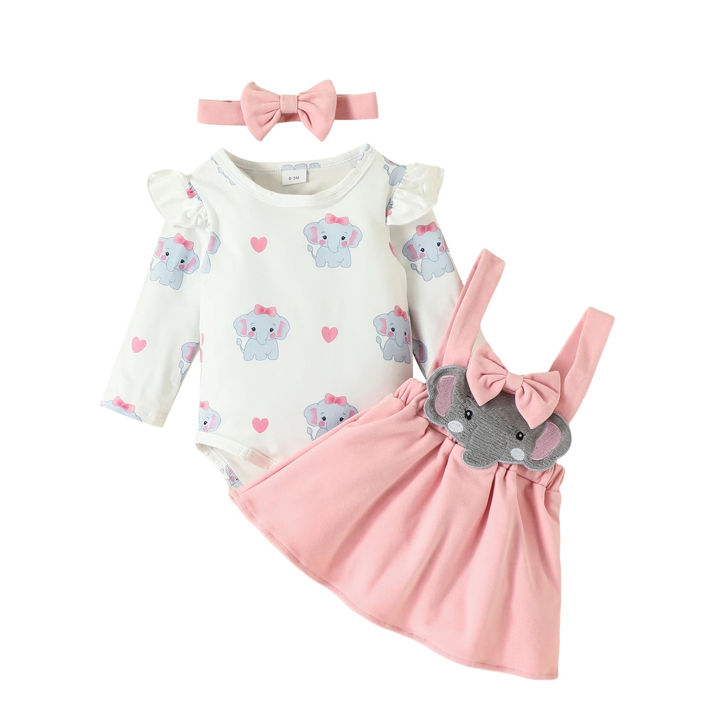 Baby Set 3-teilig Mädchen | Fuchs