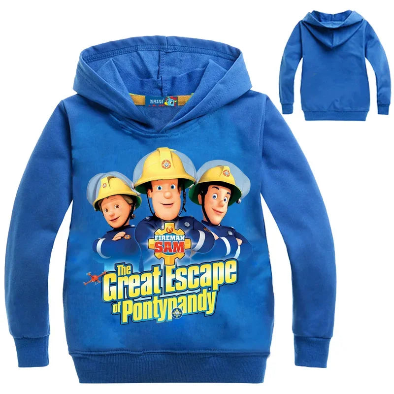 Feuerwehrmann Sam Hoodie in verschiedenen Farben