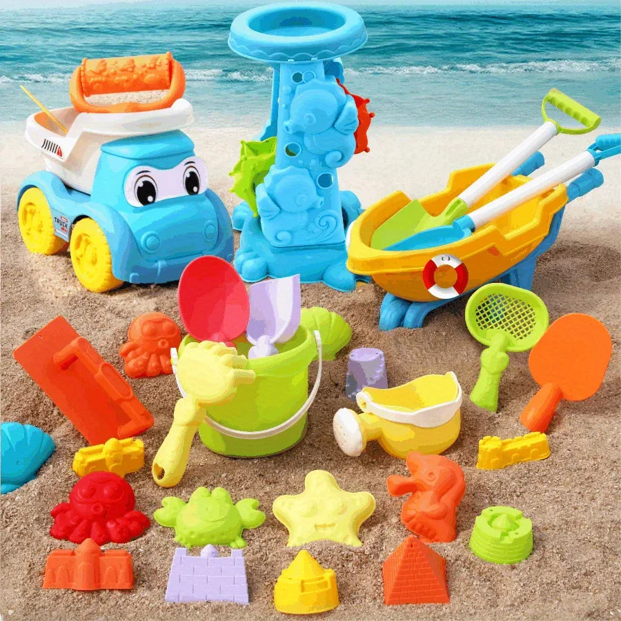 20-teiliges Sandspielzeug-Set – Farbenfroher Spielspaß