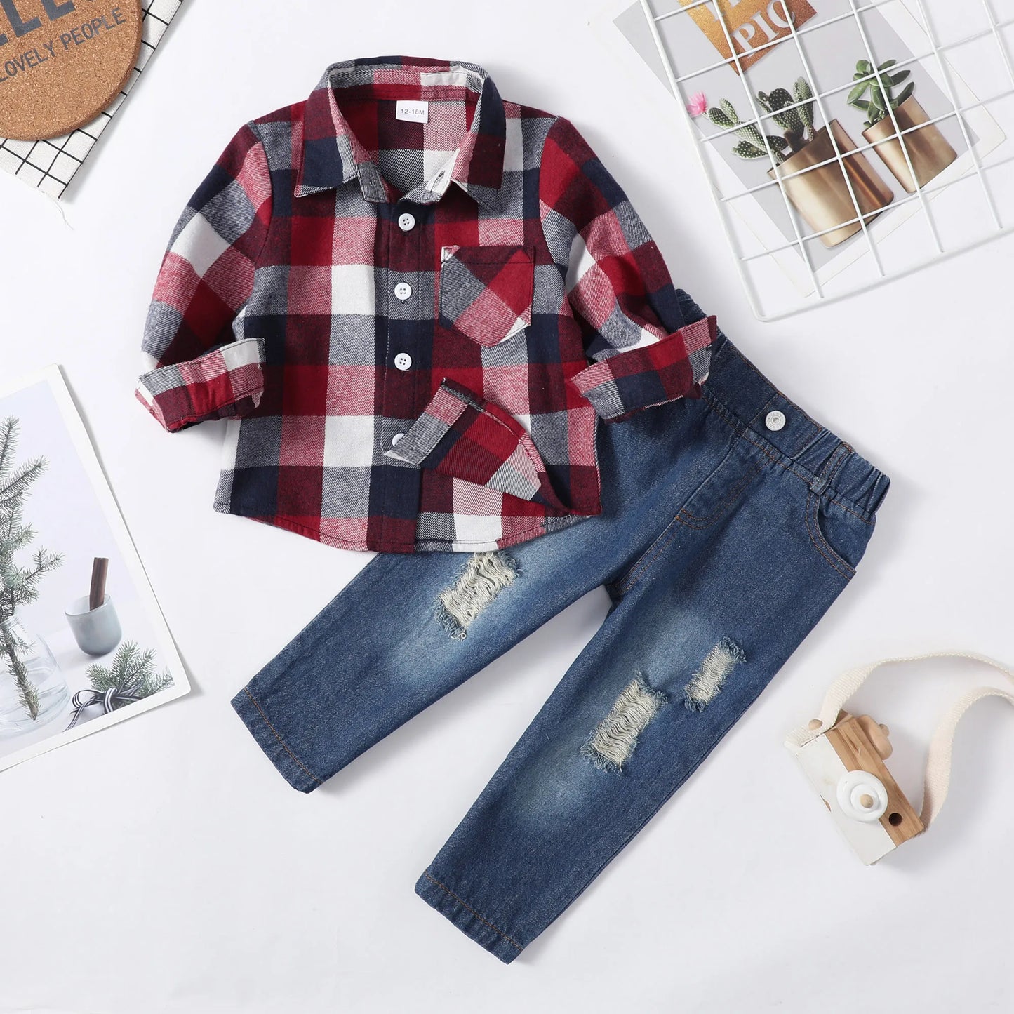 Jungen Kinder Set „Abenteuer-Look“ – Stylisches Outfit für kleine Entdecker