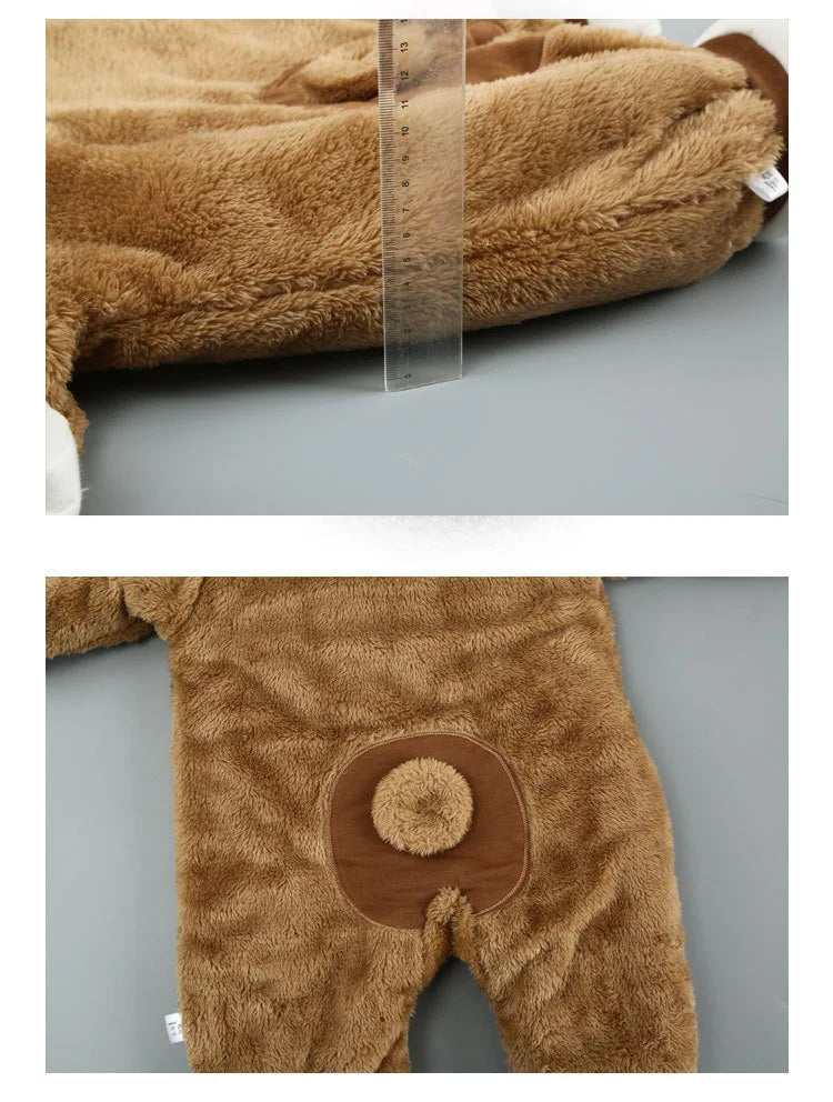 Kuscheliger Bärenanzug für Babys – Wärme und Niedlichkeit vereint