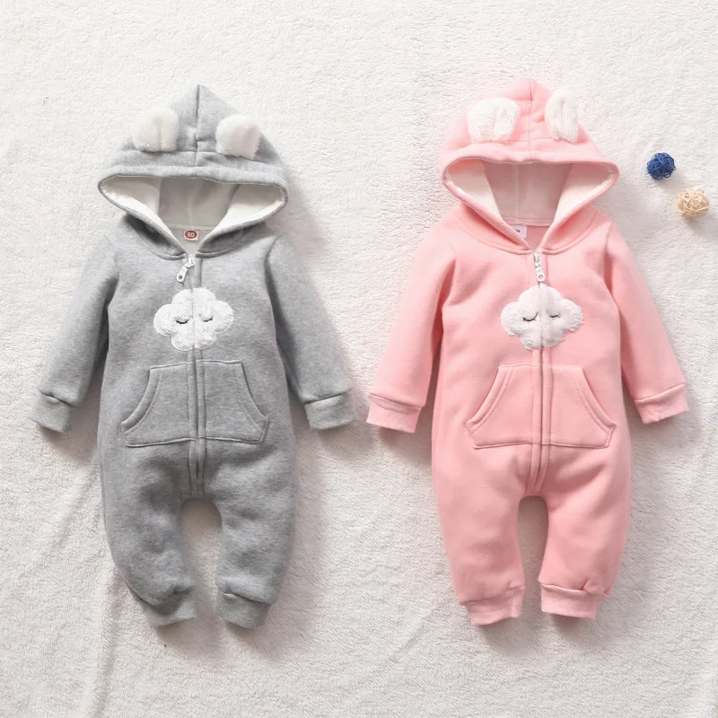 Baby Overall mit Kapuze | Sleeping Cloud