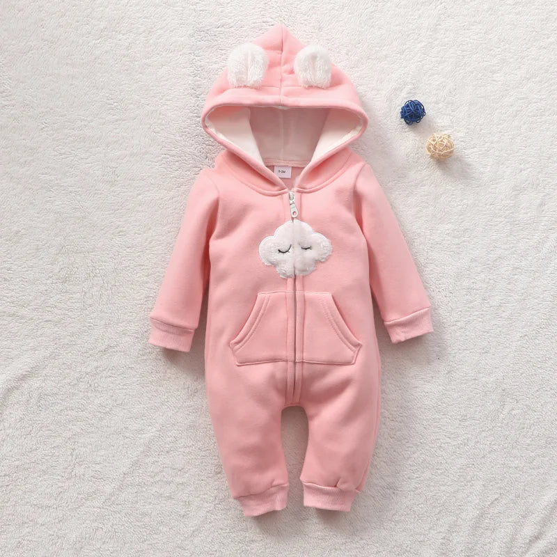 Baby Overall mit Kapuze | Sleeping Cloud