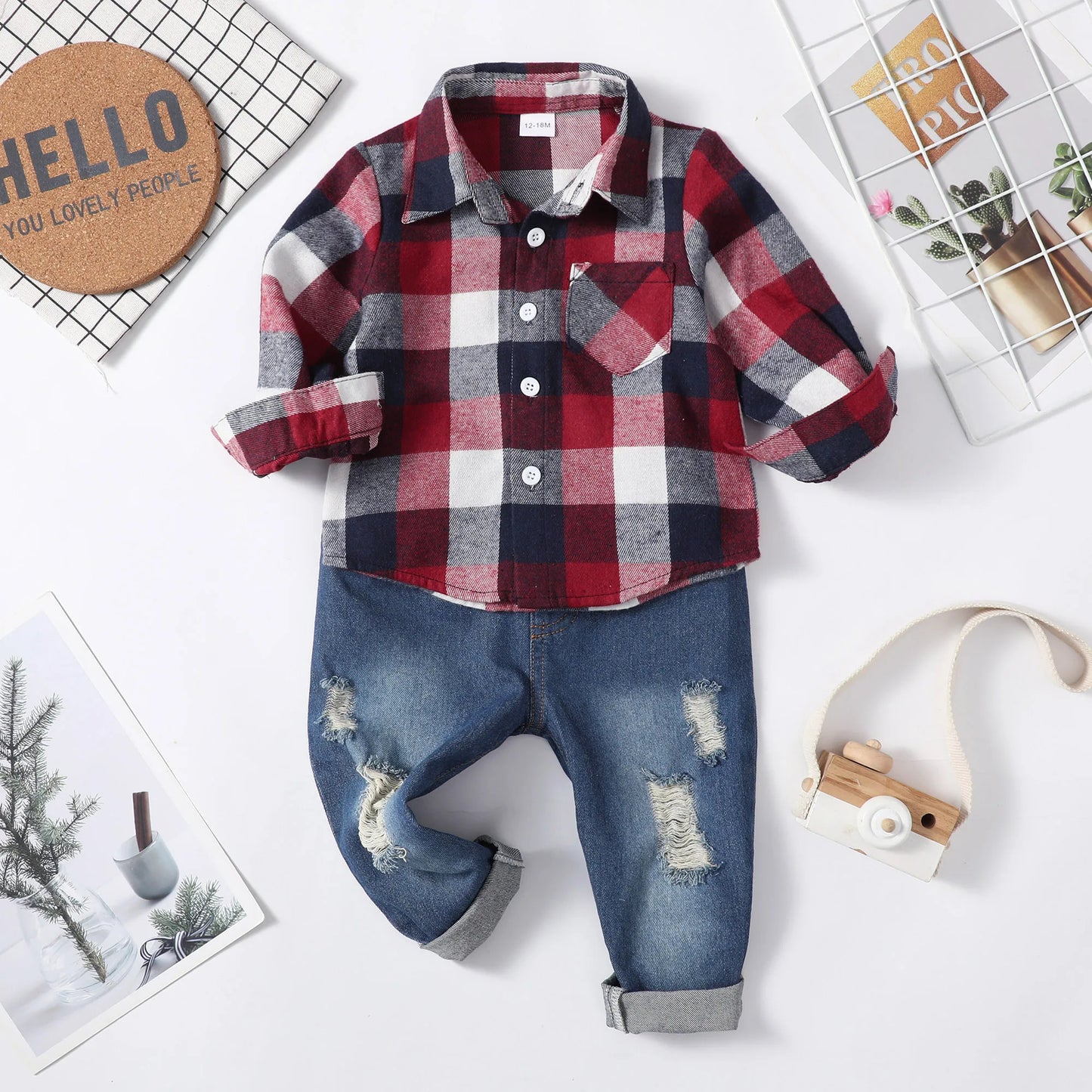 Jungen Kinder Set „Abenteuer-Look“ – Stylisches Outfit für kleine Entdecker