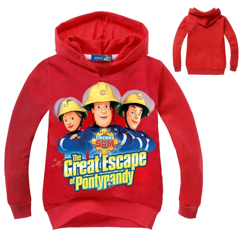 Feuerwehrmann Sam Hoodie in verschiedenen Farben