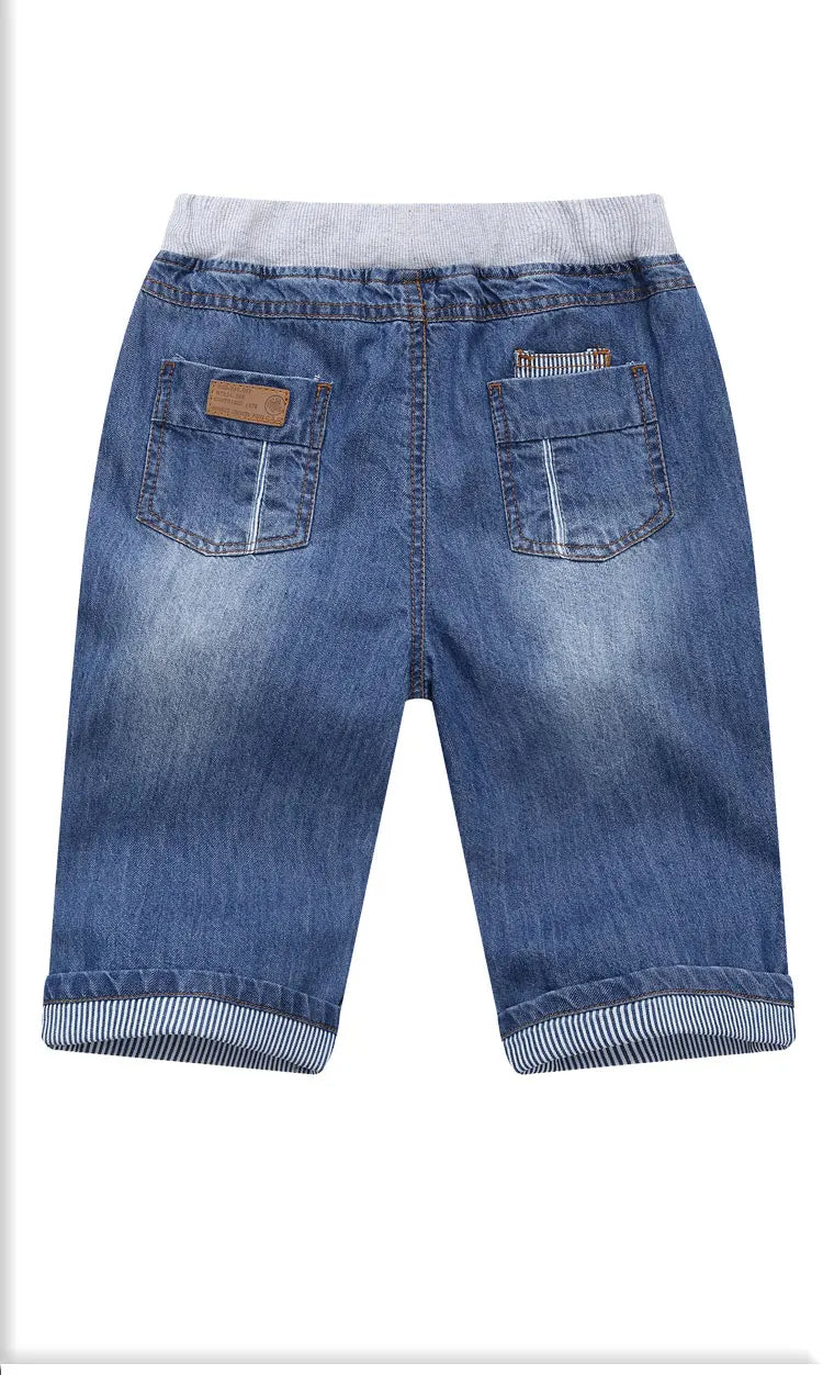 Jeans Bermudas für Jungen | Knielange Hosen in verschiedenen Designs