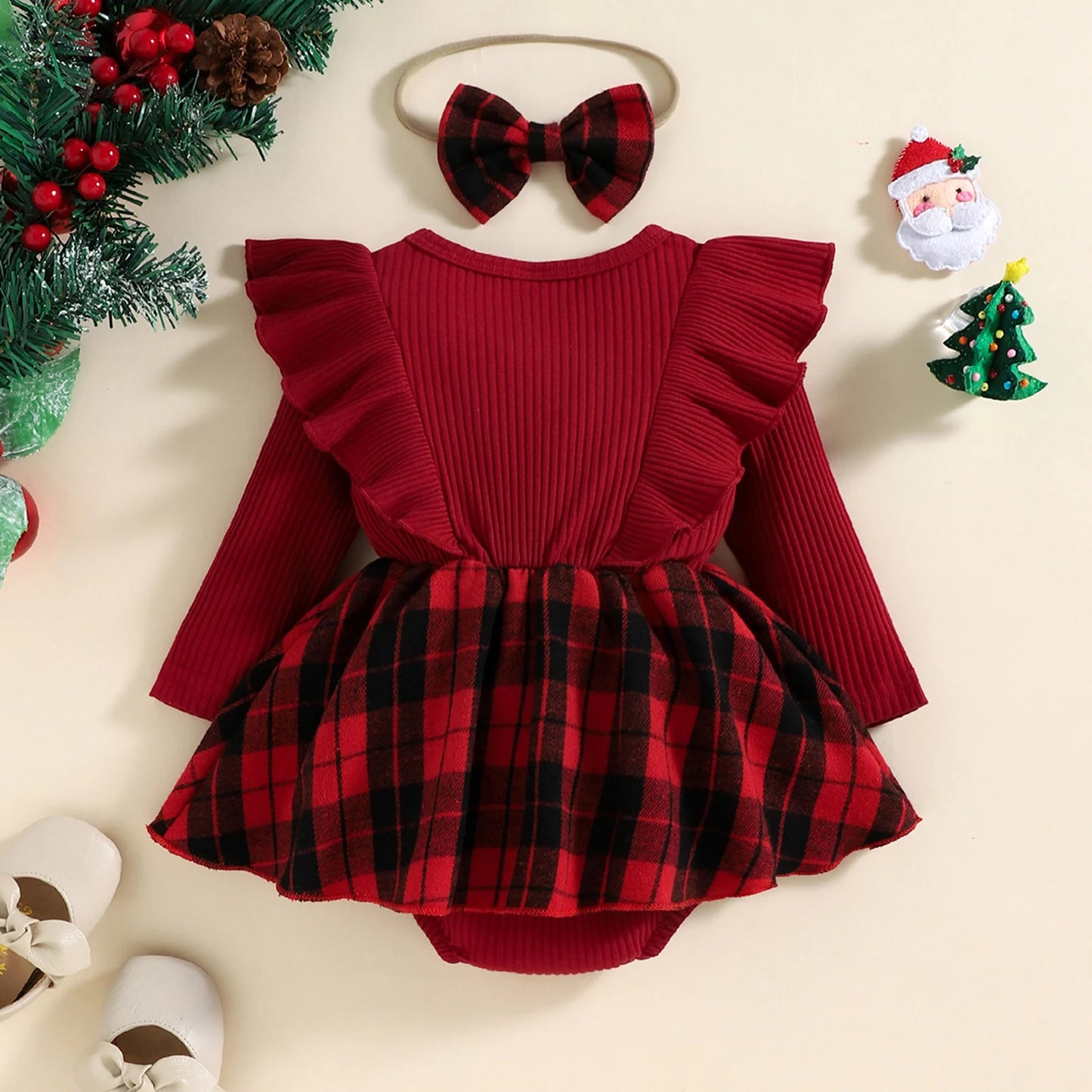Festliches Baby-Set "Kleine Weihnachtsfreude"