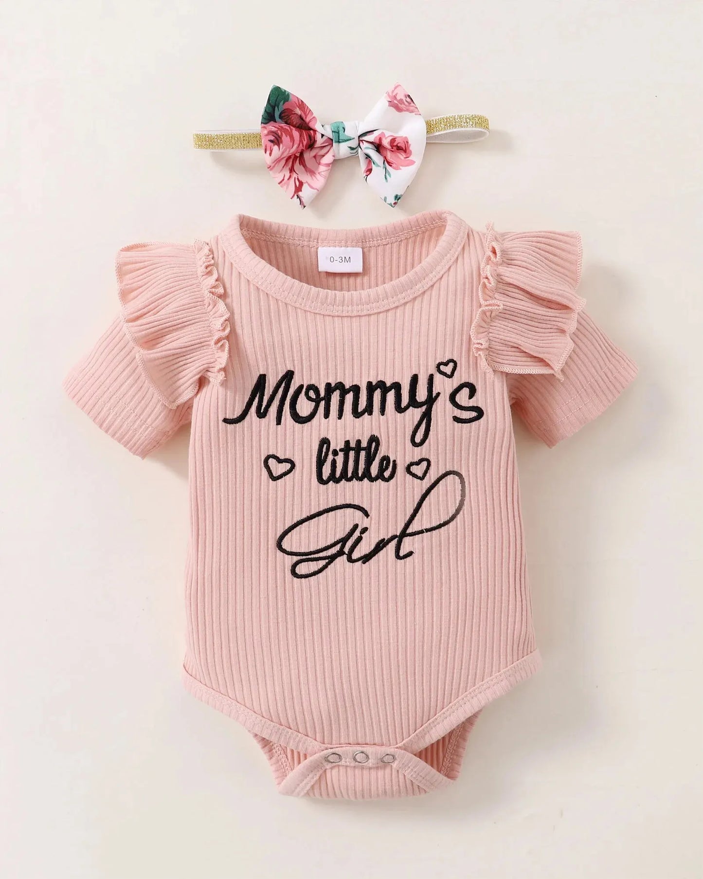 Baby Set 3-teilig für Mädchen | Mommy's little Girl