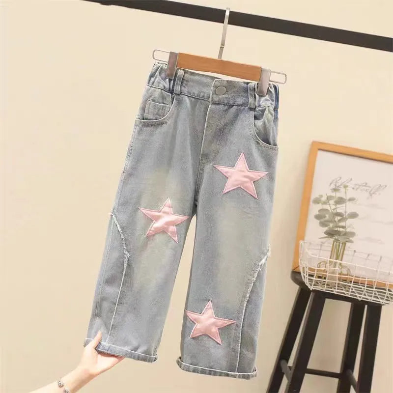 Sternchen-Set: Stylisches 2-teiliges Outfit für Mädchen