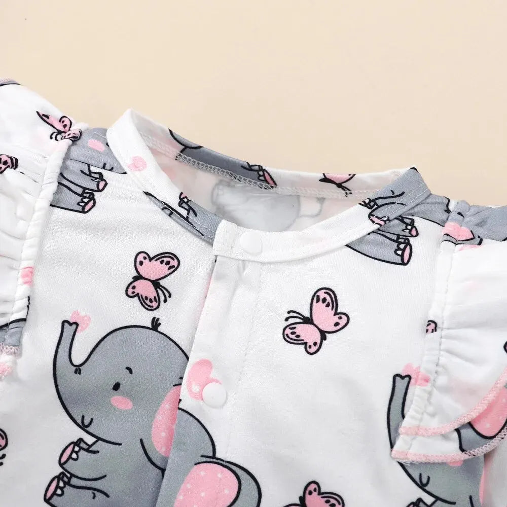 Overall mit Kopfband | Elefant
