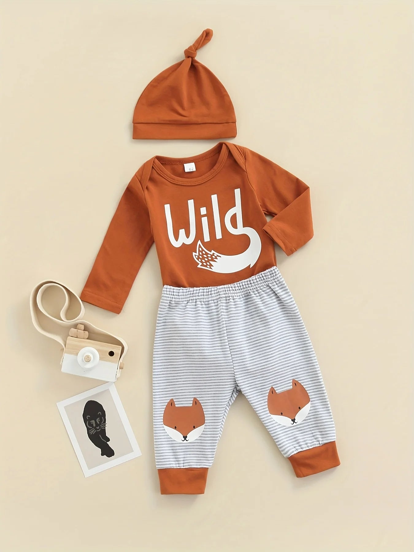 Das 3-teilige Baby-Set für schlaue Füchse