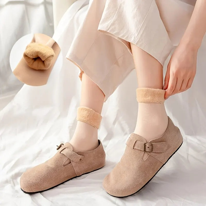 Kuschelweiche Thermo-Socken für Kinder – 2er Set
