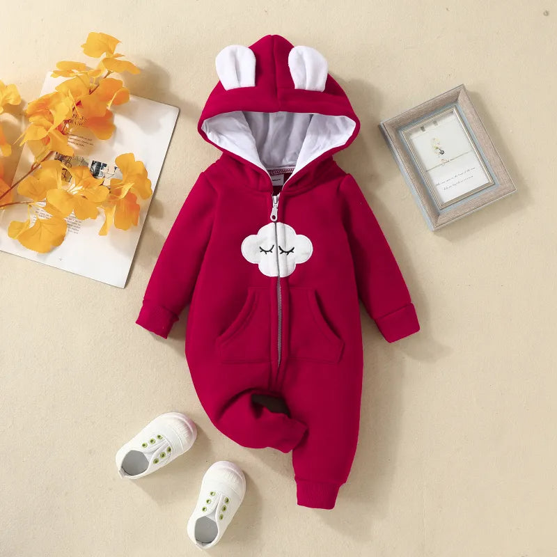 Baby Overall mit Kapuze | Sleeping Cloud