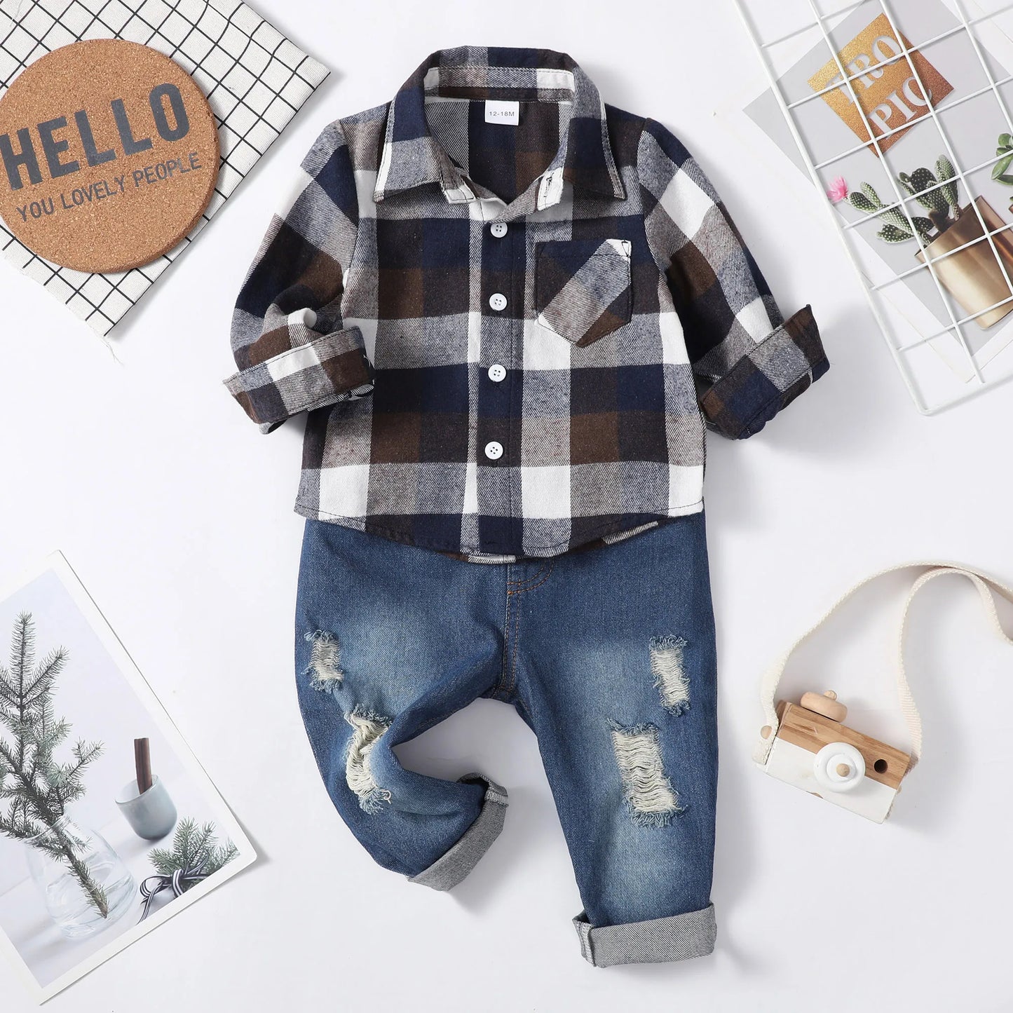 Jungen Kinder Set „Abenteuer-Look“ – Stylisches Outfit für kleine Entdecker