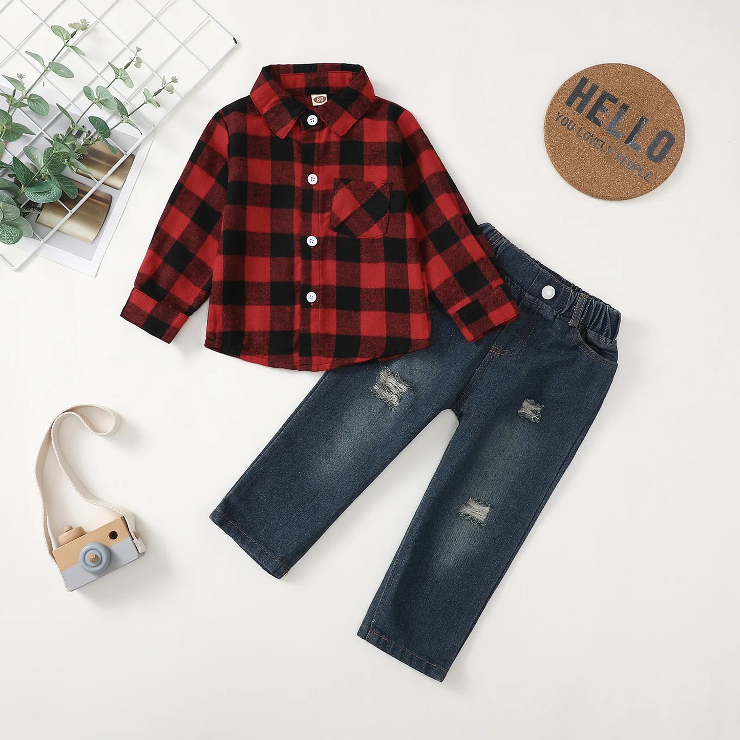 Jungen Kinder Set „Abenteuer-Look“ – Stylisches Outfit für kleine Entdecker