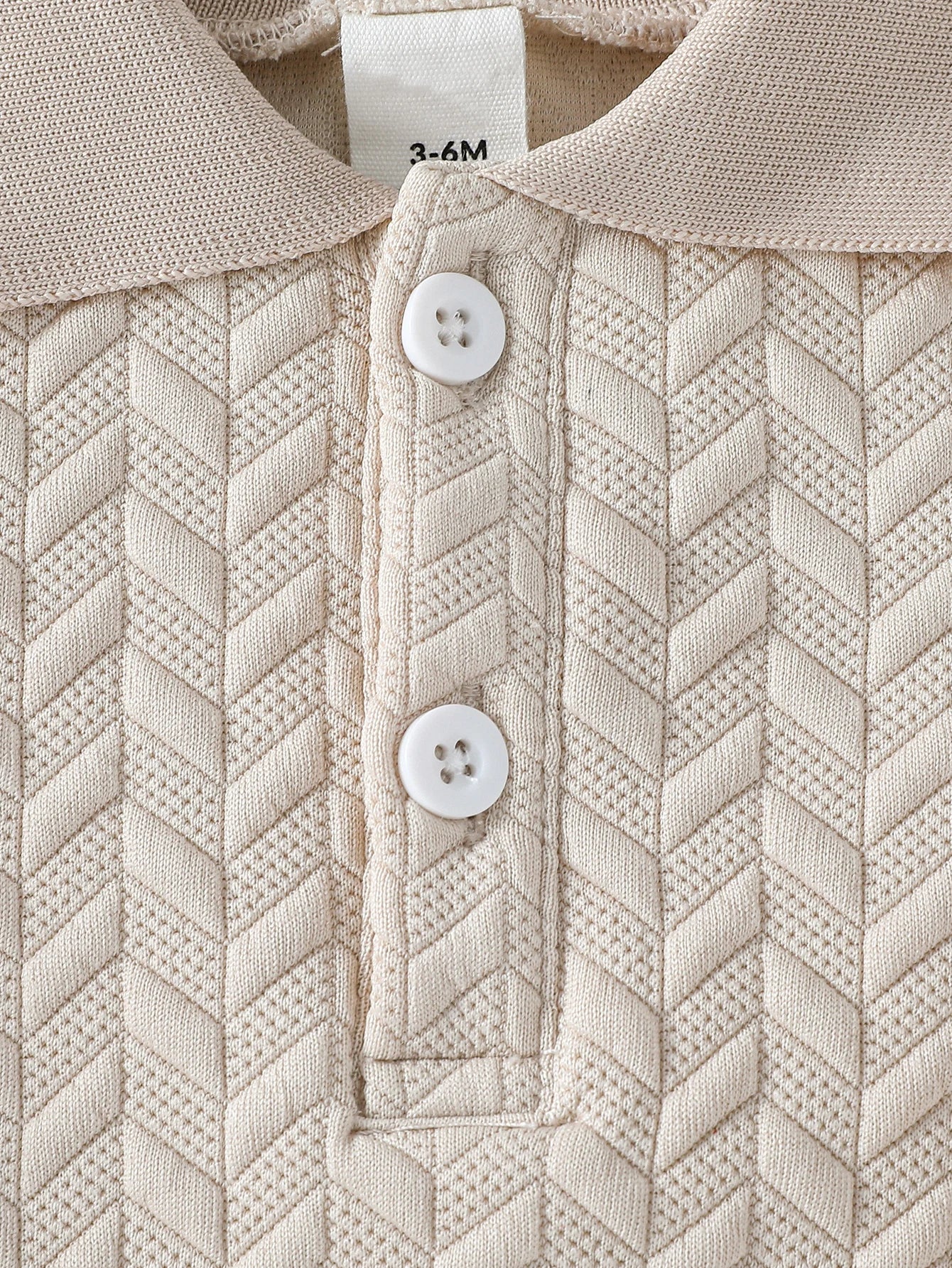 Strick-Polo-Oberteil für Jungen