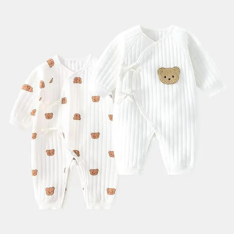 Wickeloverall für Neugeborene | Bär