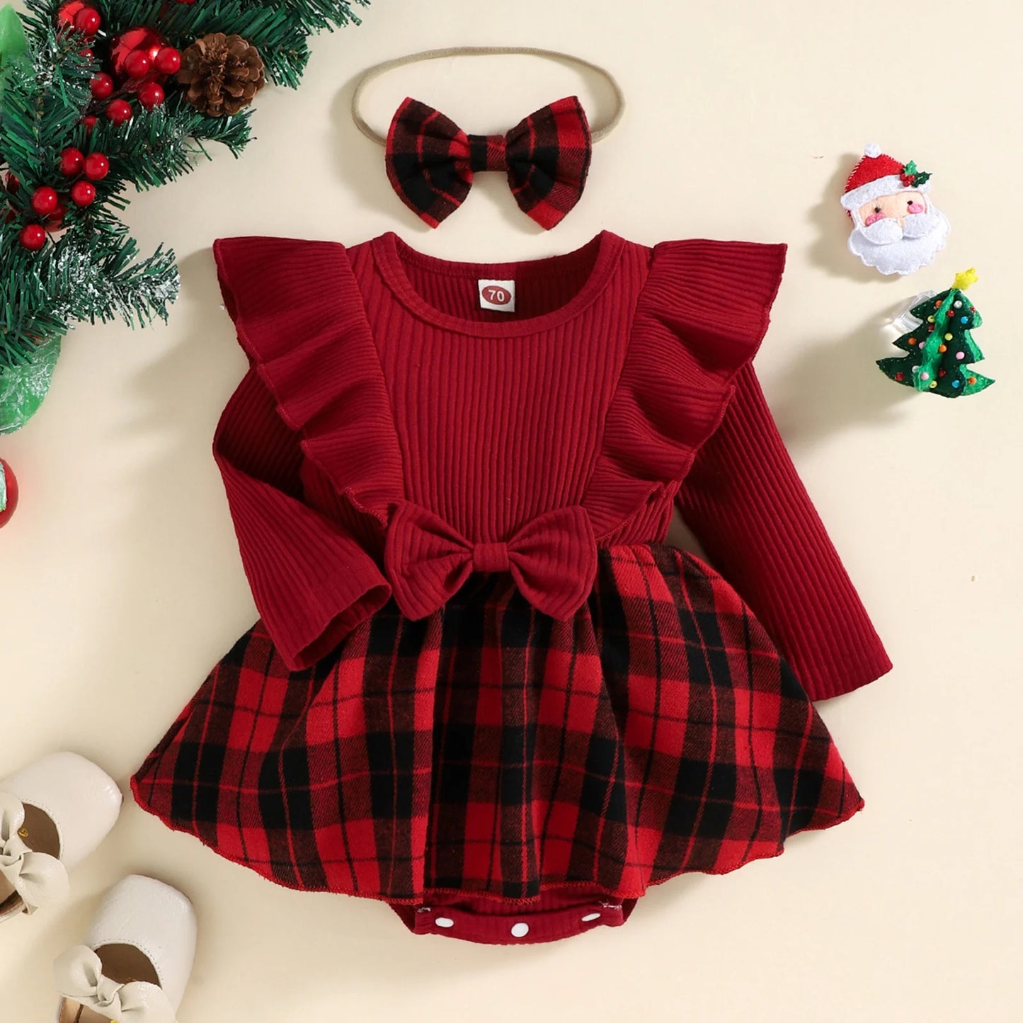 Festliches Baby-Set "Kleine Weihnachtsfreude"