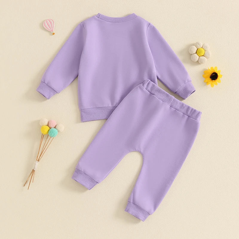 Baby Set 2-teilig für Mädchen | Regenbogen
