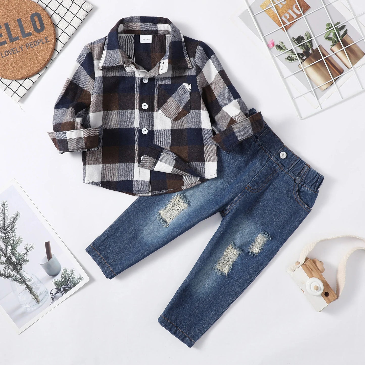 Jungen Kinder Set „Abenteuer-Look“ – Stylisches Outfit für kleine Entdecker
