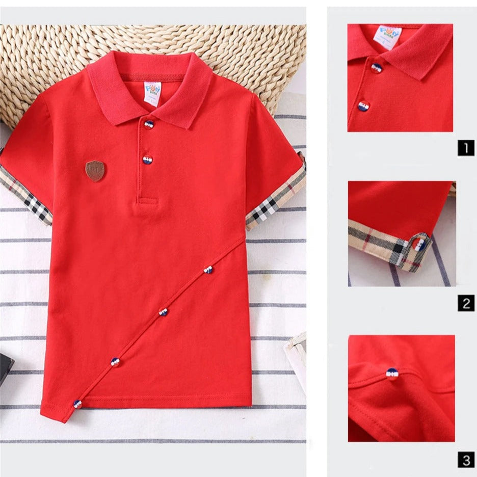 Poloshirt für Jungen in verschiedenen Farben