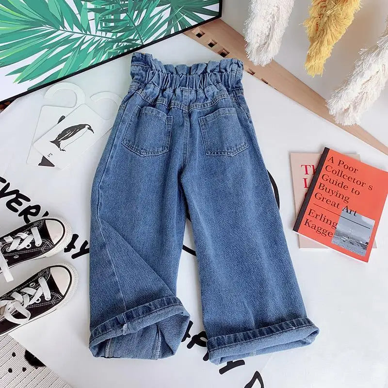 Modern Kid's Komfort-Jeans – Stilvoll und Bequem für Mädchen