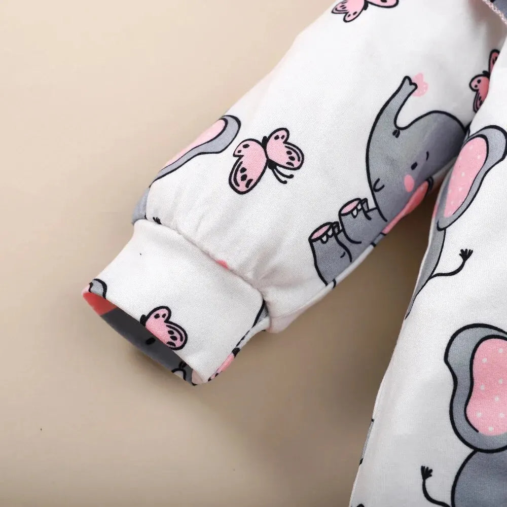 Overall mit Kopfband | Elefant
