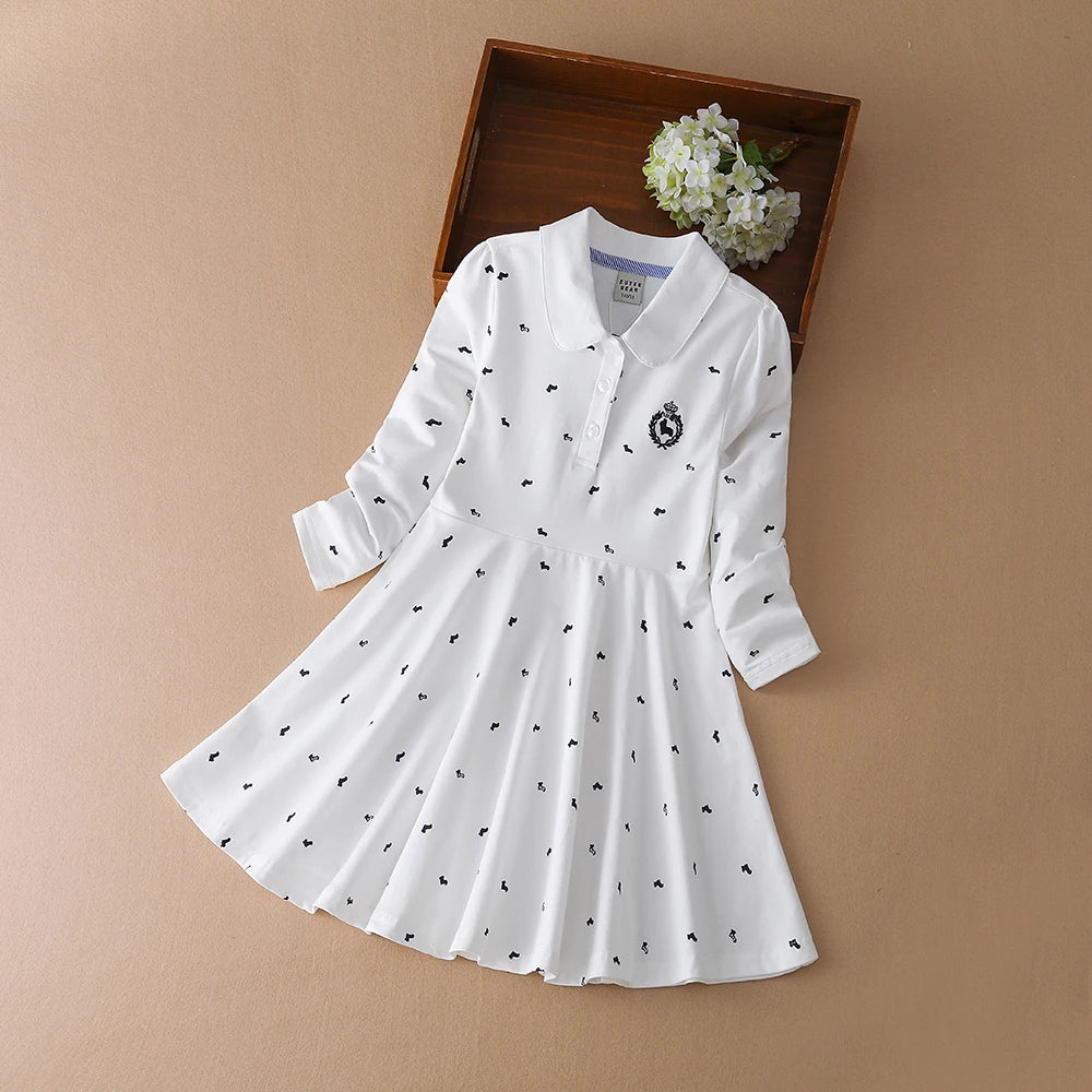 Traumhaftes Polo-Kleid für Mädchen