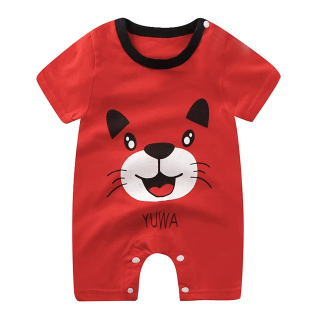 Kurzarm-Strampler „Little Explorer“ für Jungen
