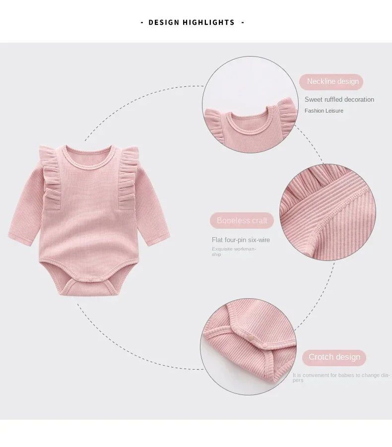 Kuschelweicher Rüschen-Body von Modern Kid