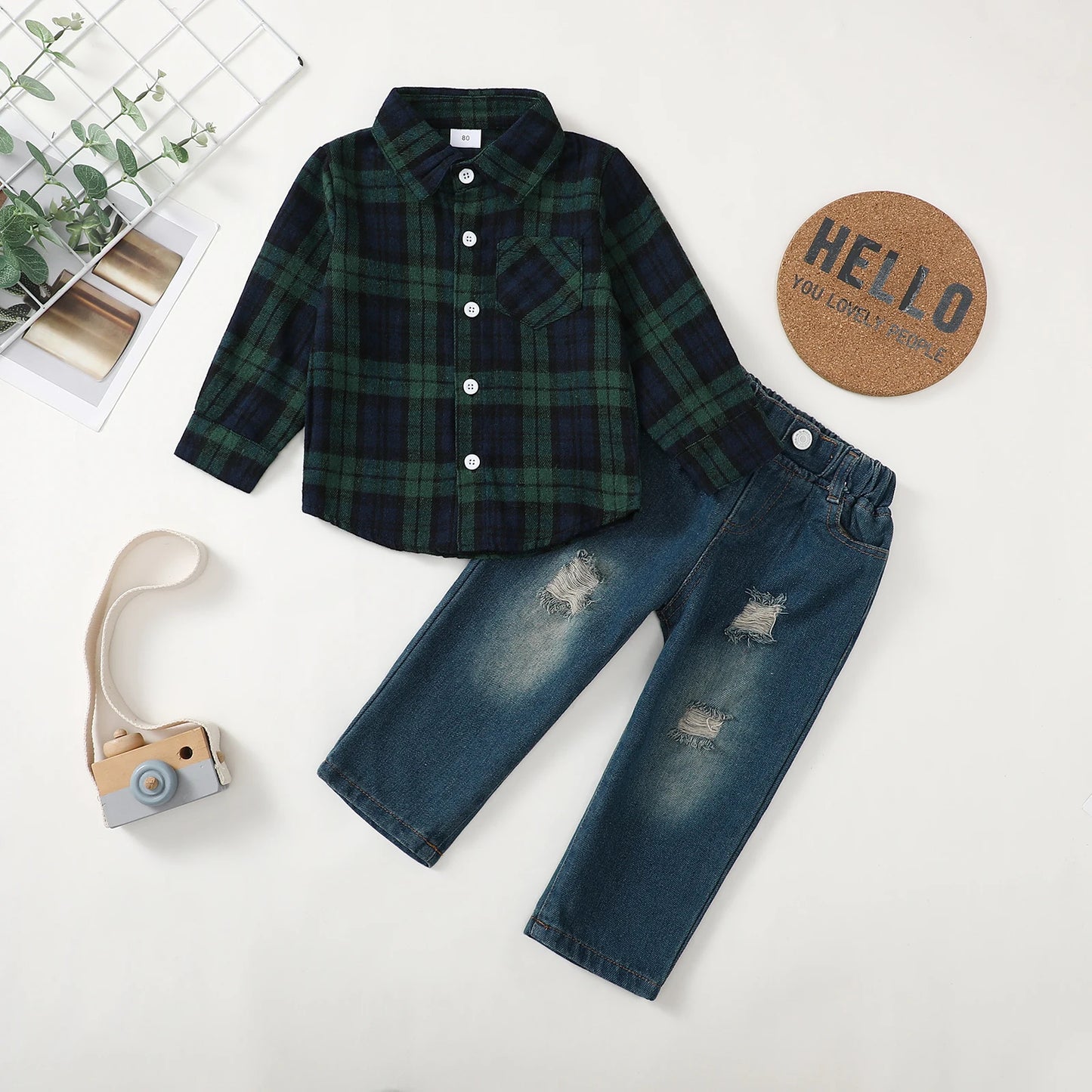 Jungen Kinder Set „Abenteuer-Look“ – Stylisches Outfit für kleine Entdecker