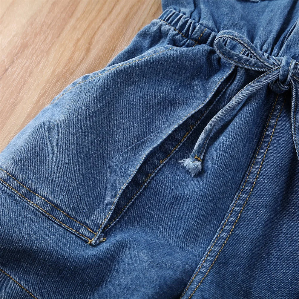 Jeans Einteiler für Mädchen