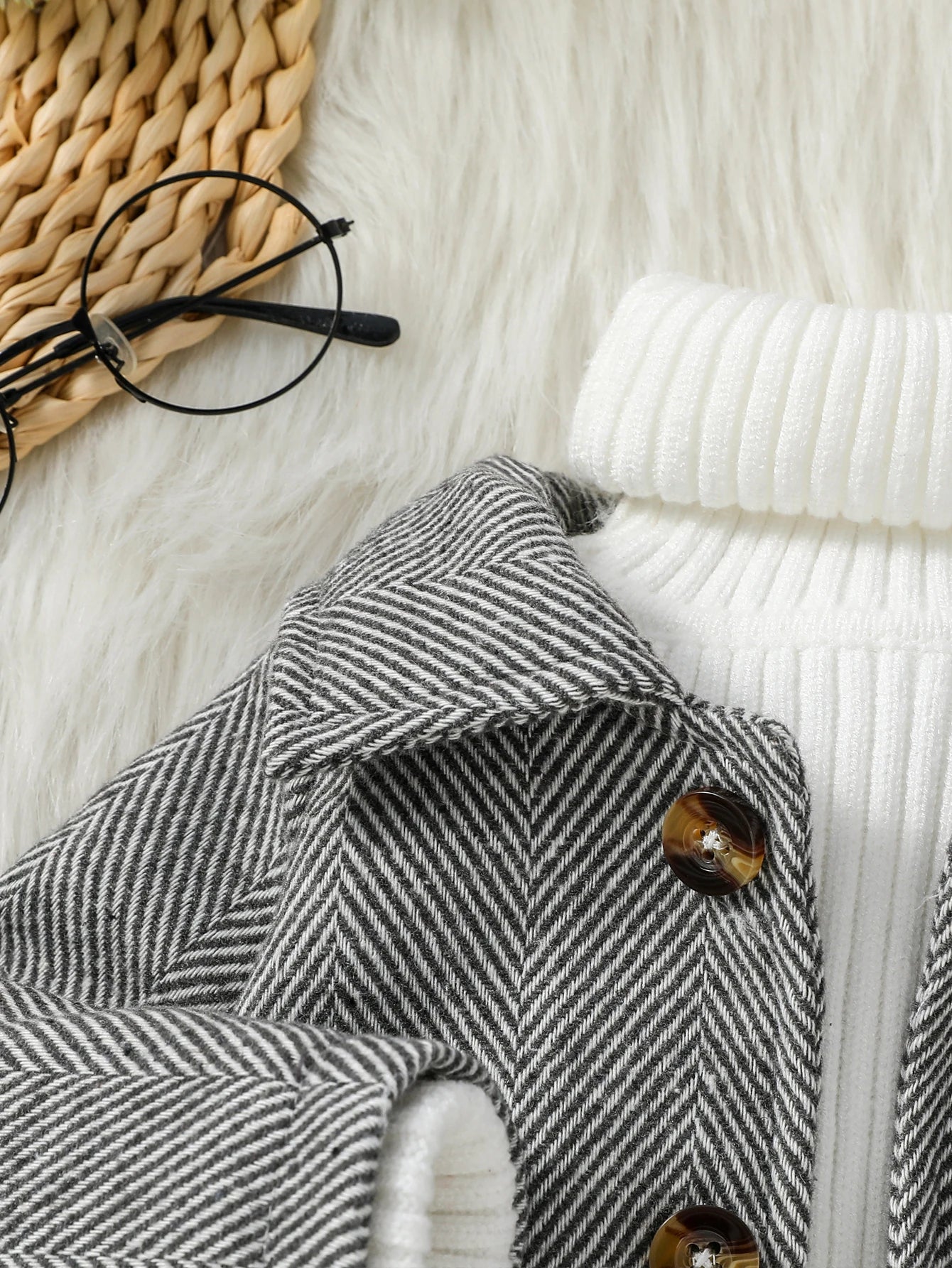 "Modern Kid Cozy Chic" Kinder-Mantel