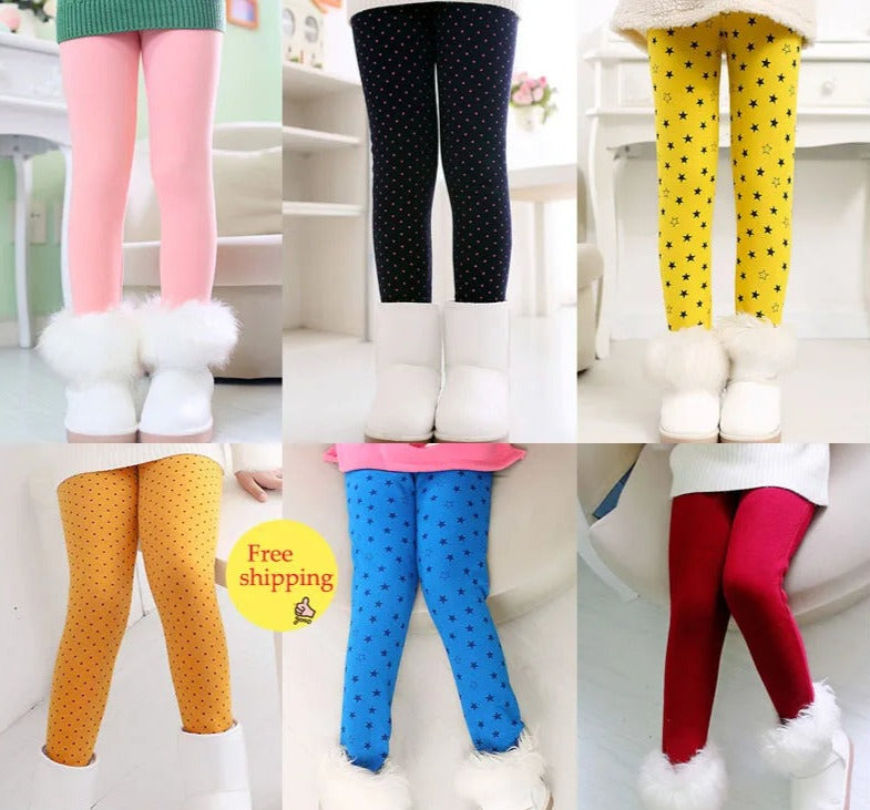 Kinder Leggings für Mädchen in verschiedenen Farben