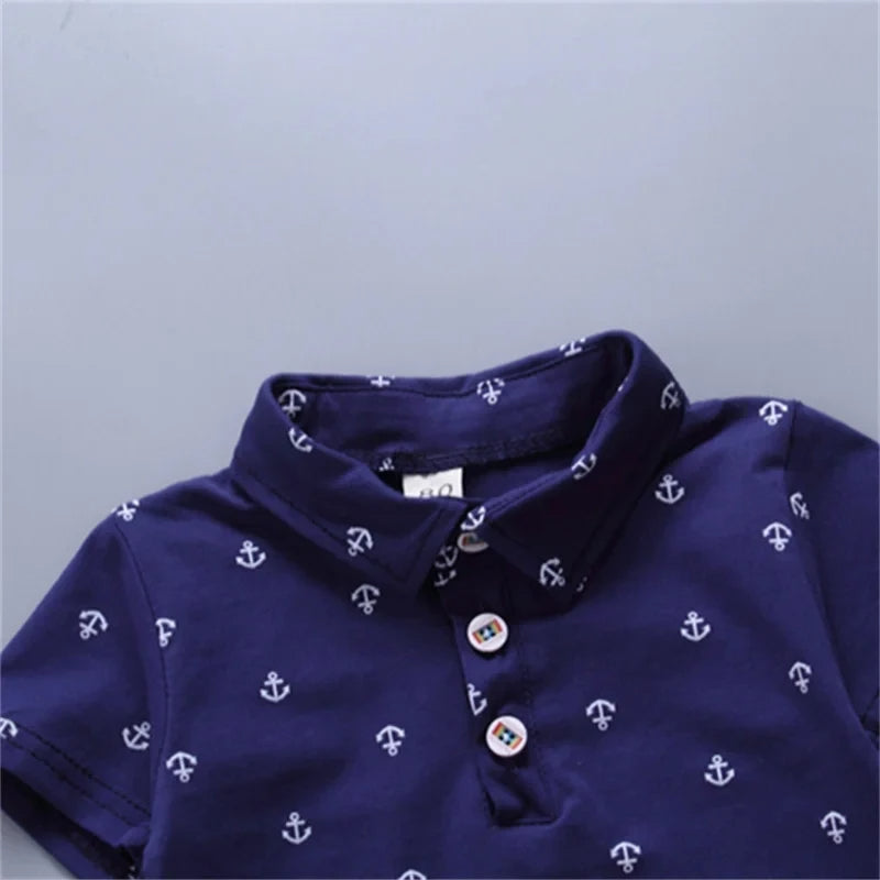 2-teiliges Set für Jungen | Poloshirt und Shorts