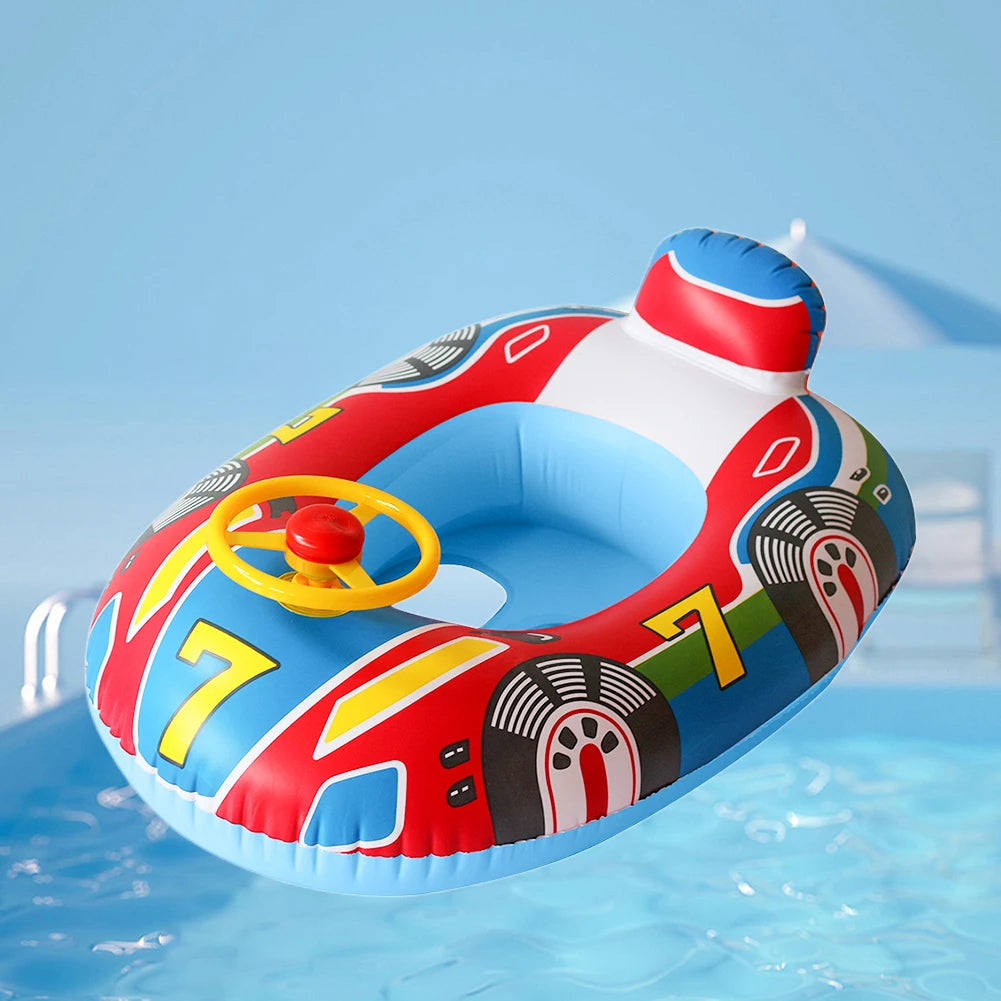 Kinder-Schwimmring „Auto-Abenteuer“ – Sicherer Badespaß für kleine Entdecker
