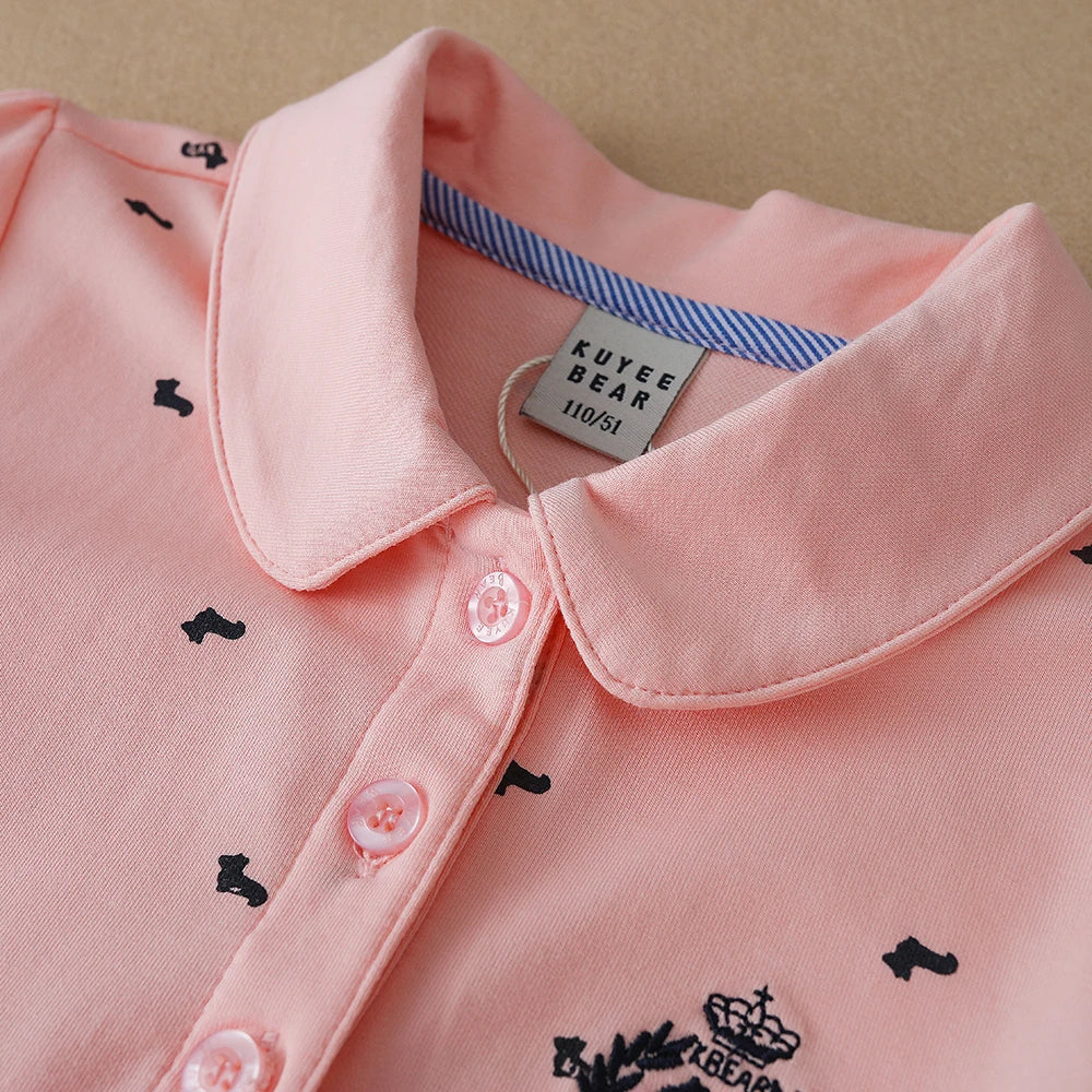 Traumhaftes Polo-Kleid für Mädchen