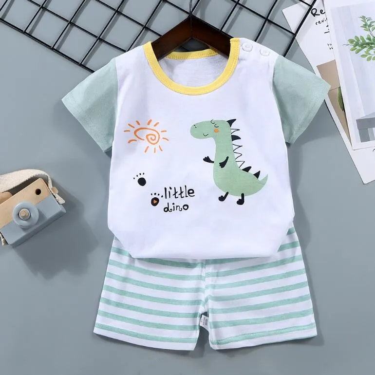 2-teiliges Sommer-Outfit für Jungen | T-Shirt & Shorts